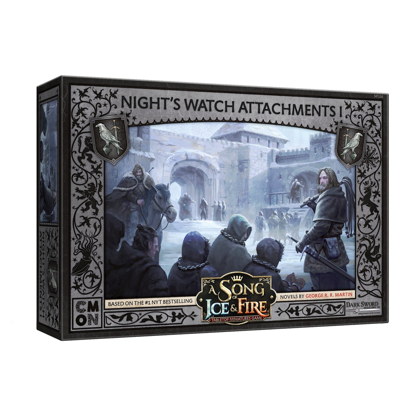 A Song of Ice & Fire Tabletop Miniatures Night's Watch Attachments I - Bộ Mở Rộng Board Games Chiến Thuật - CMON
