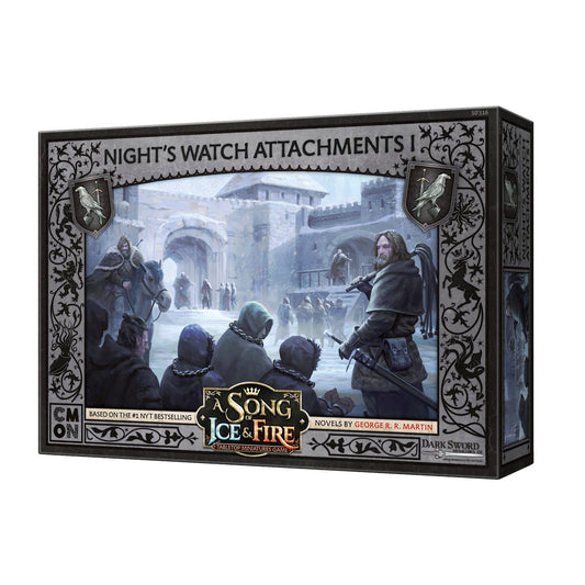 A Song of Ice & Fire Tabletop Miniatures Night's Watch Attachments I - Bộ Mở Rộng Board Games Chiến Thuật - CMON