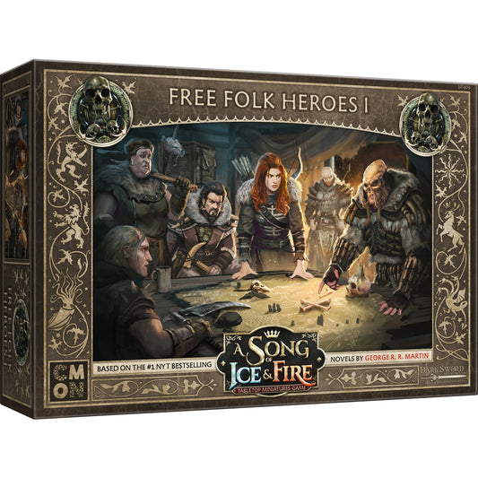 A Song of Ice & Fire Tabletop Miniatures Game Free Folk Heroes Set I - Board Game Chiến Thuật - CMON