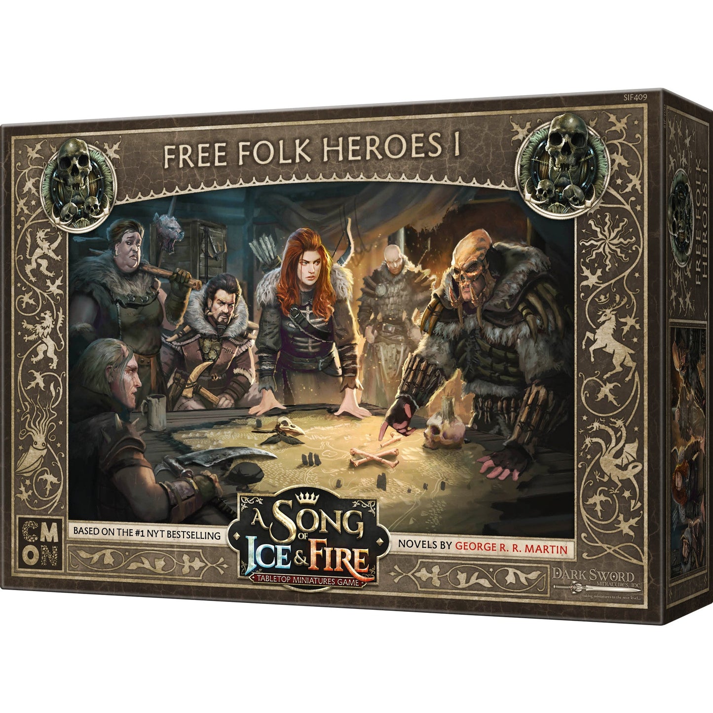 A Song of Ice & Fire Tabletop Miniatures Game Free Folk Heroes Set I - Board Game Chiến Thuật - CMON