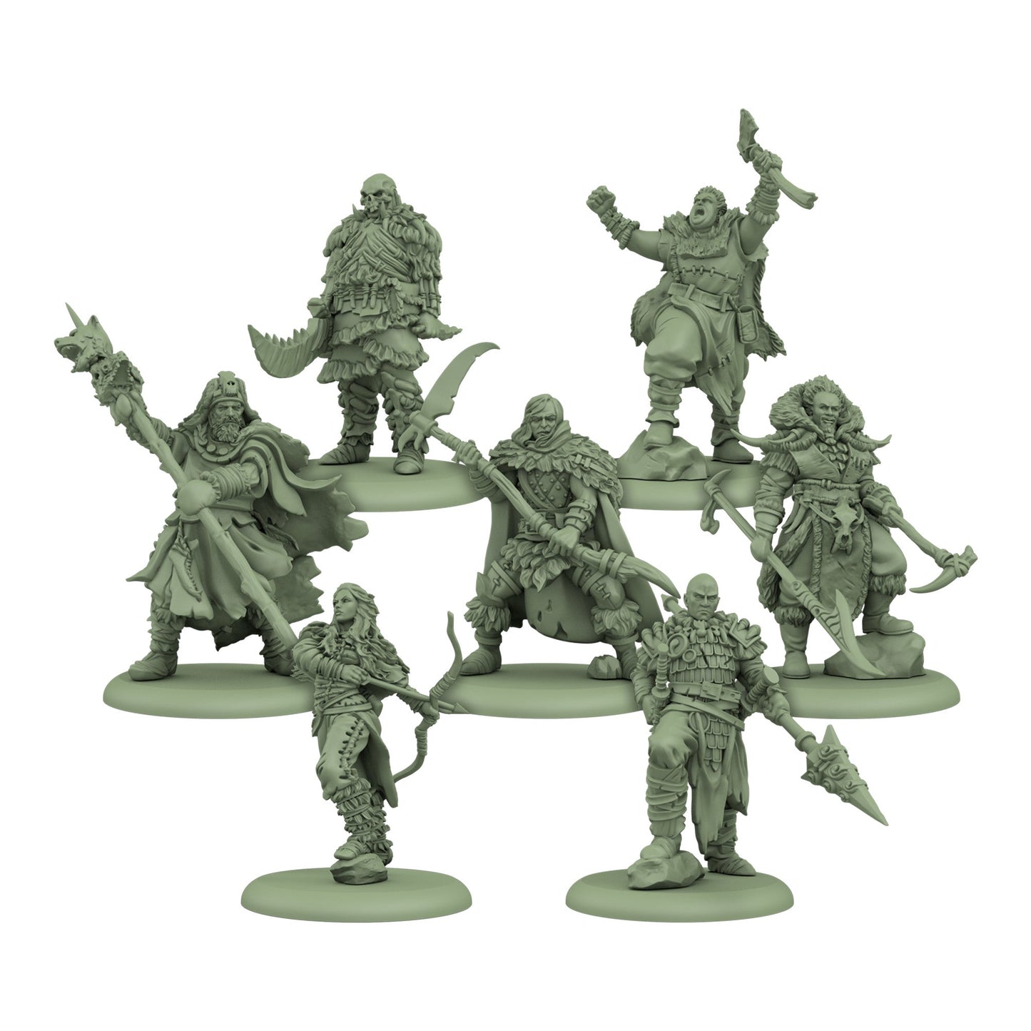 A Song of Ice & Fire Tabletop Miniatures Game Free Folk Heroes Set I - Board Game Chiến Thuật - CMON