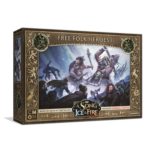 A Song of Ice & Fire Tabletop Miniatures Game - Free Folk Heroes 2 - Board Game Chiến Thuật - CMON