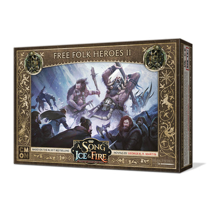 A Song of Ice & Fire Tabletop Miniatures Game - Free Folk Heroes 2 - Board Game Chiến Thuật - CMON