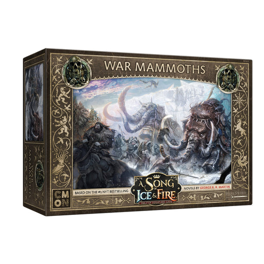 A Song of Ice & Fire Tabletop Miniatures Game War Mammoths Unit Box - Bộ Mô Hình Chiến Thuật - CMON