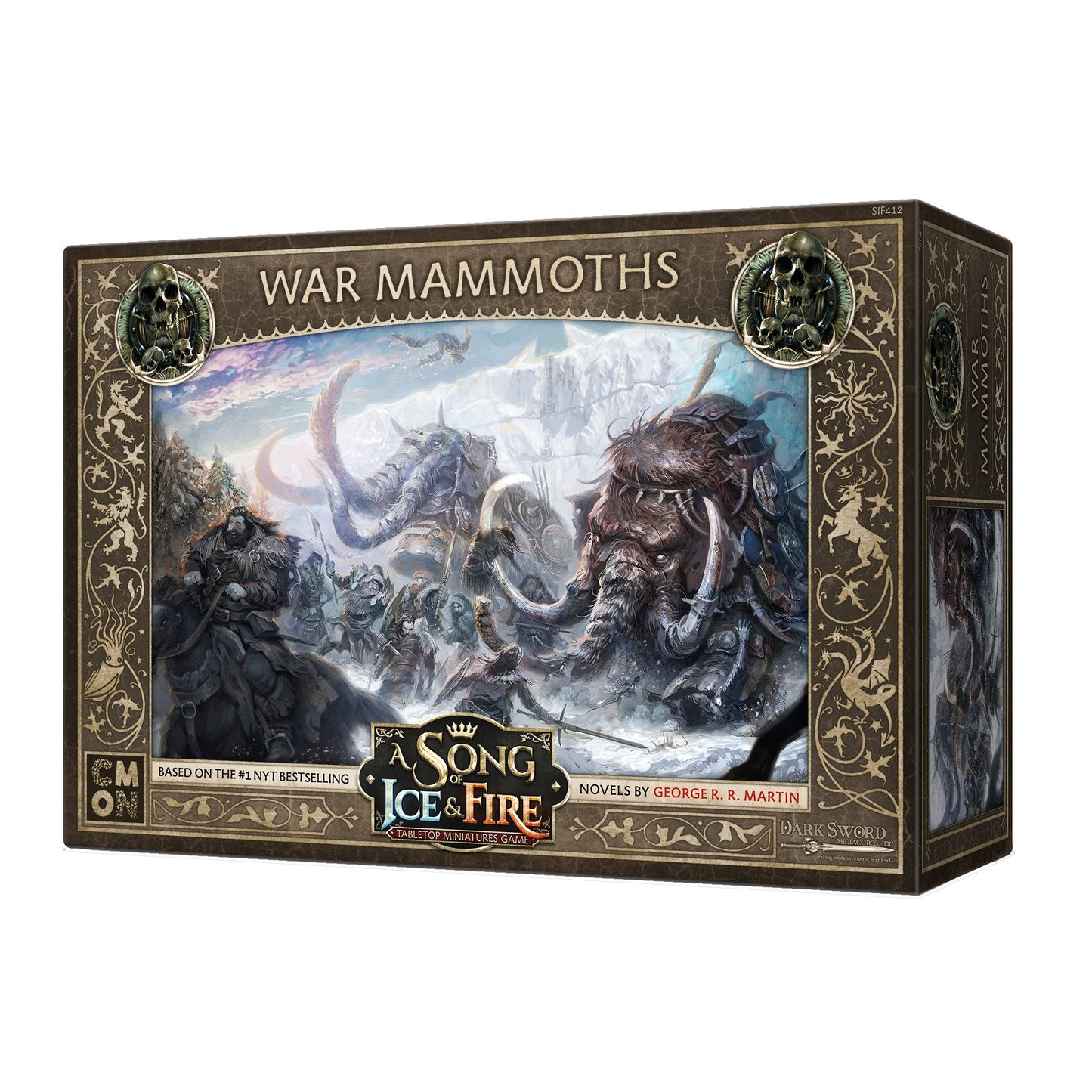 A Song of Ice & Fire Tabletop Miniatures Game War Mammoths Unit Box - Bộ Mô Hình Chiến Thuật - CMON