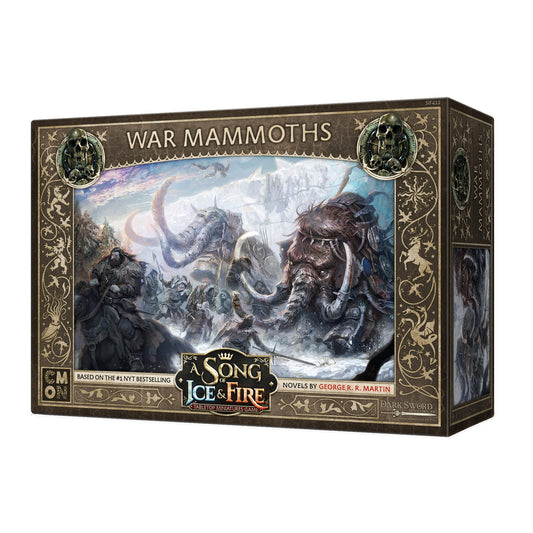 A Song of Ice & Fire Tabletop Miniatures Game War Mammoths Unit Box - Bộ Mô Hình Chiến Thuật - CMON
