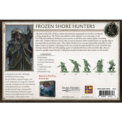 A Song of Ice & Fire Tabletop Miniatures Game Frozen Shore Hunters - Bộ Mở Rộng Trò Chơi Mô Hình Chiến Thuật - CMON