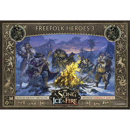A Song of Ice & Fire Tabletop Miniatures Game Free Folk Heroes Set III - Board Game Chiến Thuật - CMON