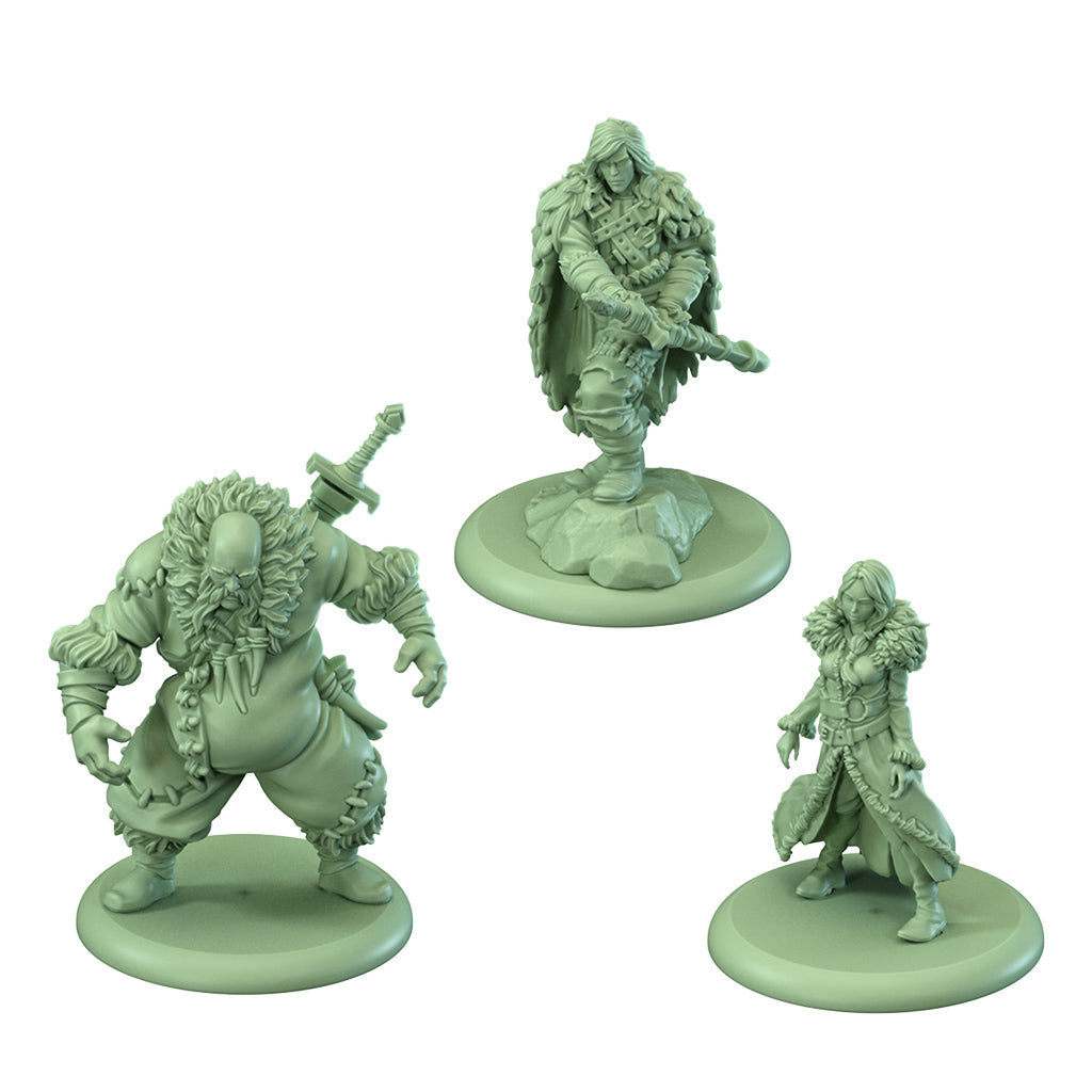 A Song of Ice & Fire Tabletop Miniatures Game Free Folk Heroes Set III - Board Game Chiến Thuật - CMON