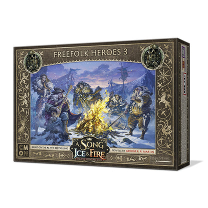 A Song of Ice & Fire Tabletop Miniatures Game Free Folk Heroes Set III - Board Game Chiến Thuật - CMON