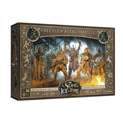 A Song of Ice & Fire Tabletop Miniatures Free Folk Attachments Set I - Bộ Phụ Kiện Mô Hình Chiến Thuật - CMON
