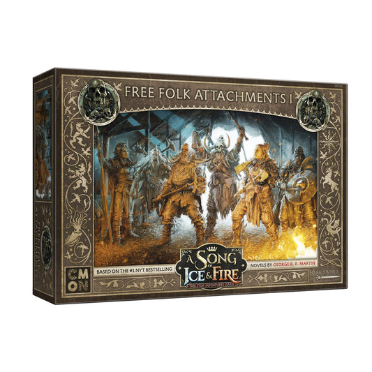 A Song of Ice & Fire Tabletop Miniatures Free Folk Attachments Set I - Bộ Phụ Kiện Mô Hình Chiến Thuật - CMON
