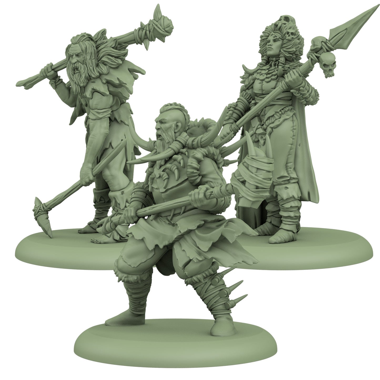 A Song of Ice & Fire Tabletop Miniatures Free Folk Attachments Set I - Bộ Phụ Kiện Mô Hình Chiến Thuật - CMON
