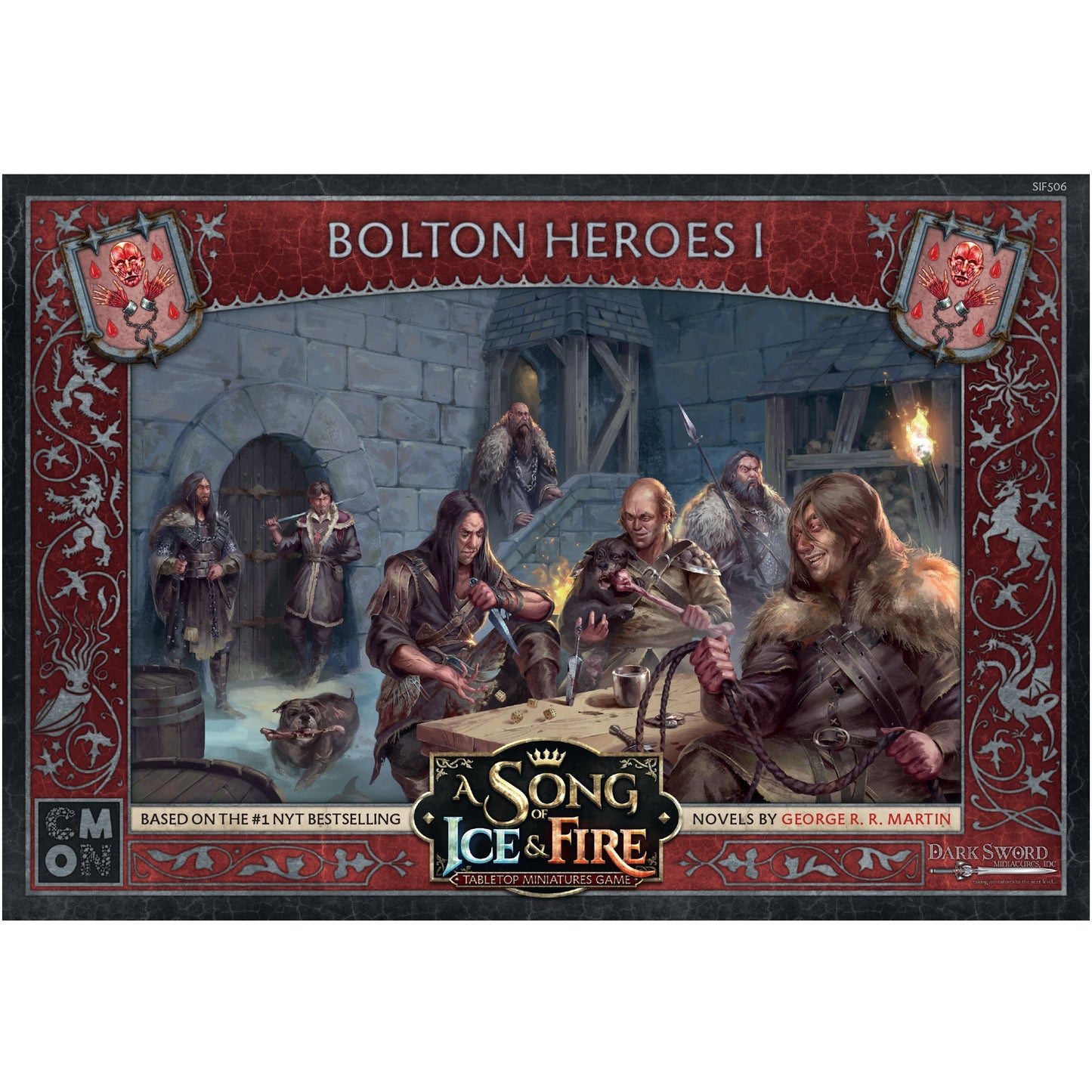 A Song of Ice & Fire Tabletop Miniatures Game - Bolton Heroes 1 - Board Game Chiến Thuật - CMON