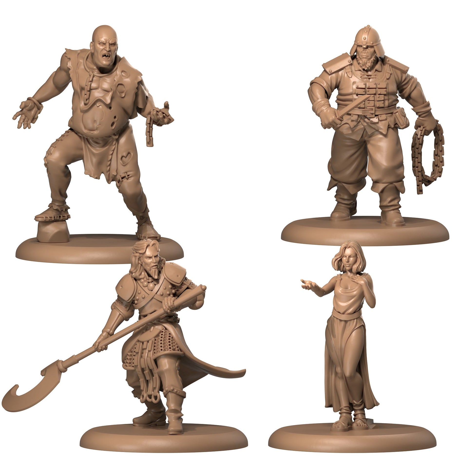 A Song of Ice and Fire Tabletop Miniatures Neutral Heroes III BOX SET - Board Games Chiến Thuật - CMON - Góc nhìn khác 3