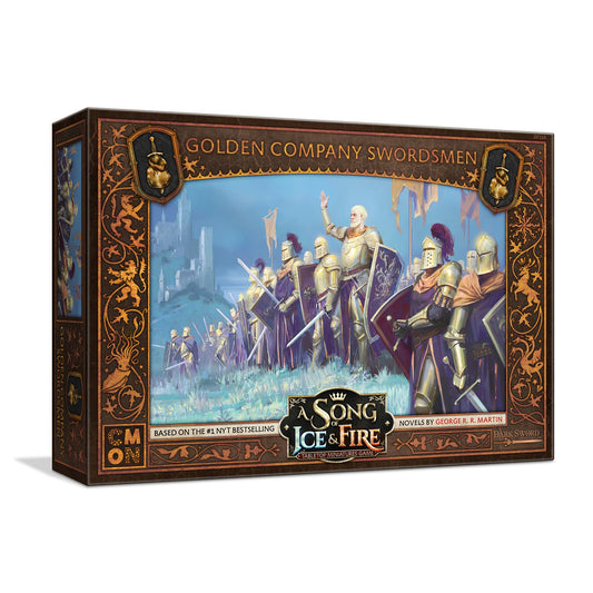 A Song of Ice & Fire: Golden Company Swordsmen Unit Box - Bộ Mở Rộng Trò Chơi Sa Bàn - CMON