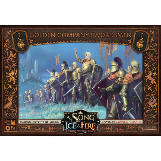 A Song of Ice & Fire: Golden Company Swordsmen Unit Box - Bộ Mở Rộng Trò Chơi Sa Bàn - CMON