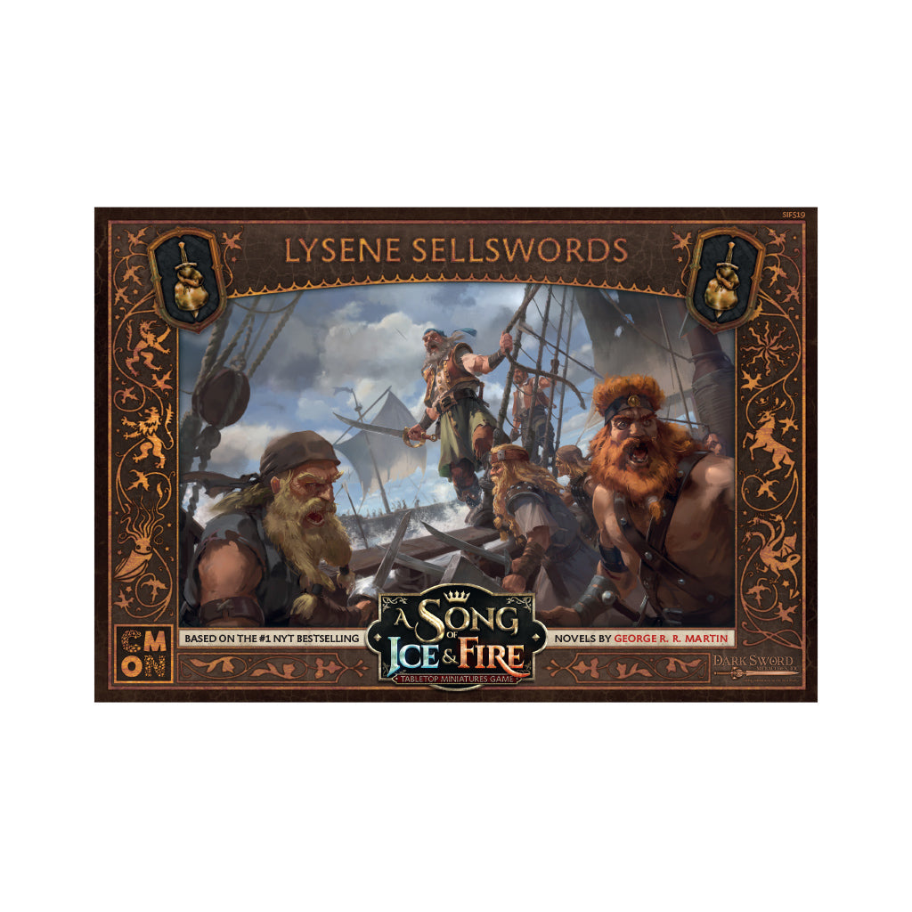 A Song of Ice & Fire Tabletop Miniatures Game Lysene Sellswords - Bộ Mô Hình Chiến Thuật CMON
