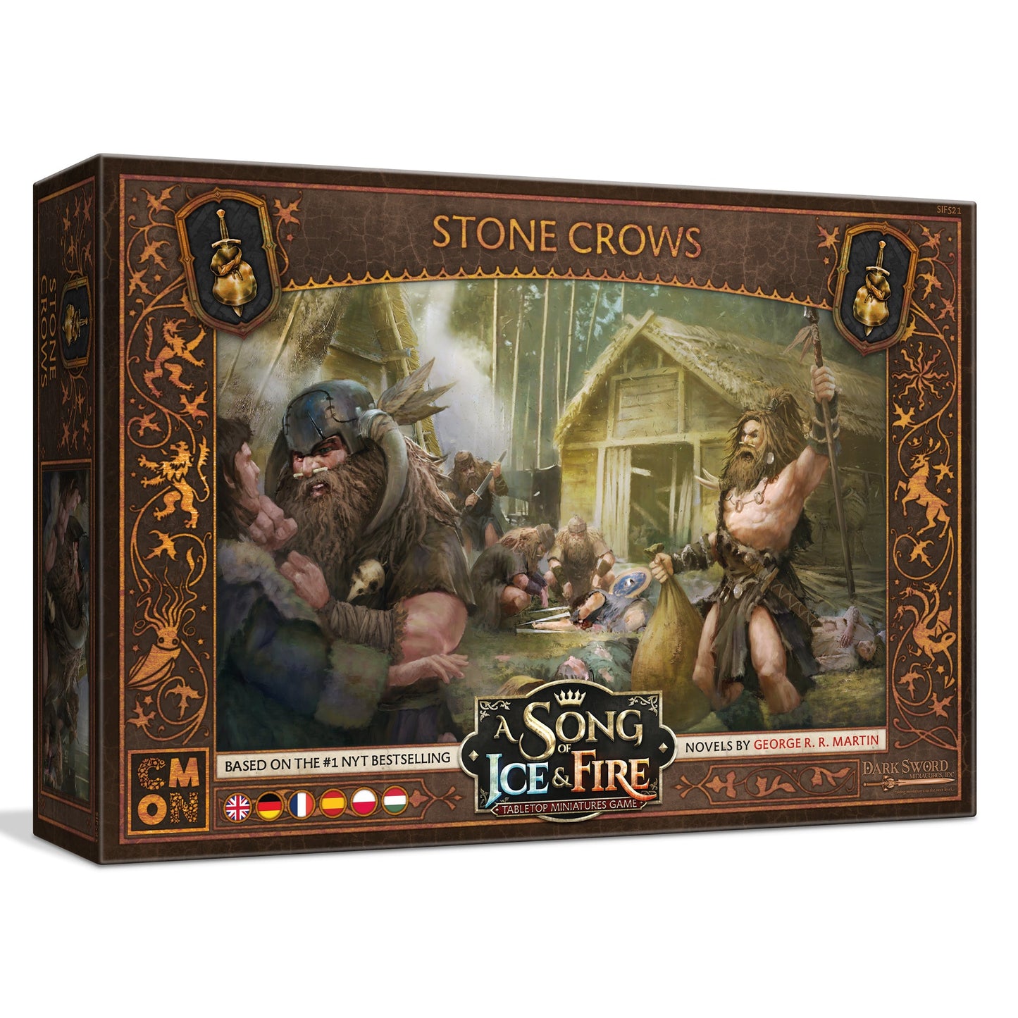 A Song of Ice and Fire Tabletop Miniatures Game Stone Crows Unit Box - Board Game Chiến Thuật Sa Bàn - CMON