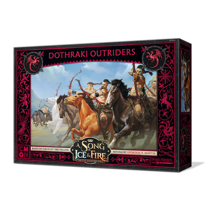 A Song of Ice & Fire Tabletop Miniatures Game Dothraki Outriders - Board Game Chiến Thuật CMON
