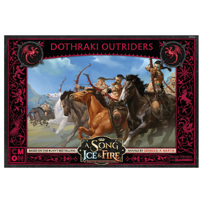 A Song of Ice & Fire Tabletop Miniatures Game Dothraki Outriders - Board Game Chiến Thuật CMON