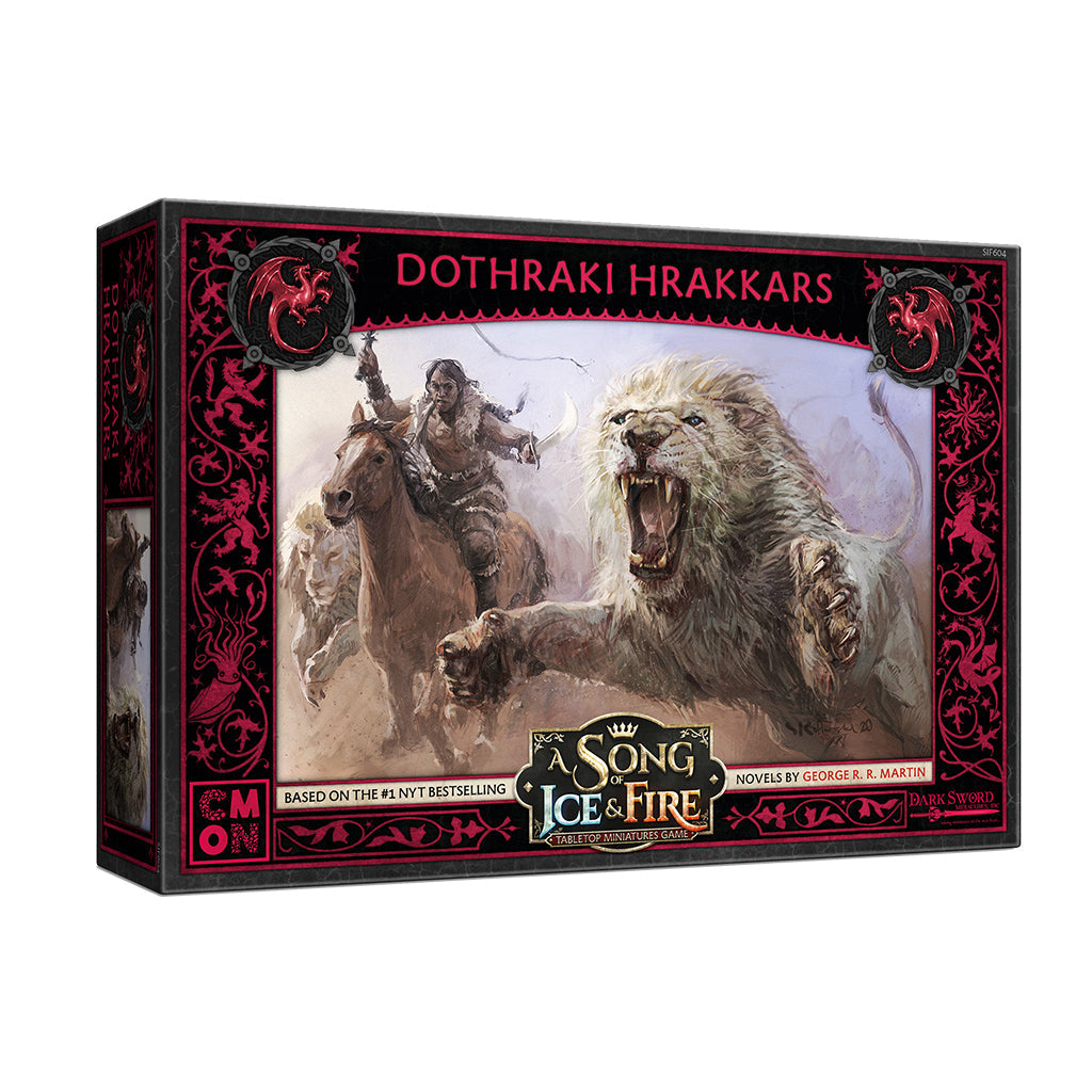 A Song of Ice & Fire Tabletop Miniatures Game Dothraki Hrakkars - Trò chơi Sa bàn Chiến thuật - CMON