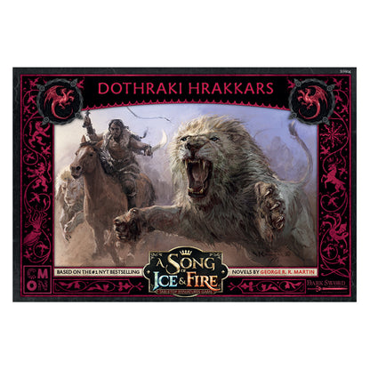 A Song of Ice & Fire Tabletop Miniatures Game Dothraki Hrakkars - Trò chơi Sa bàn Chiến thuật - CMON