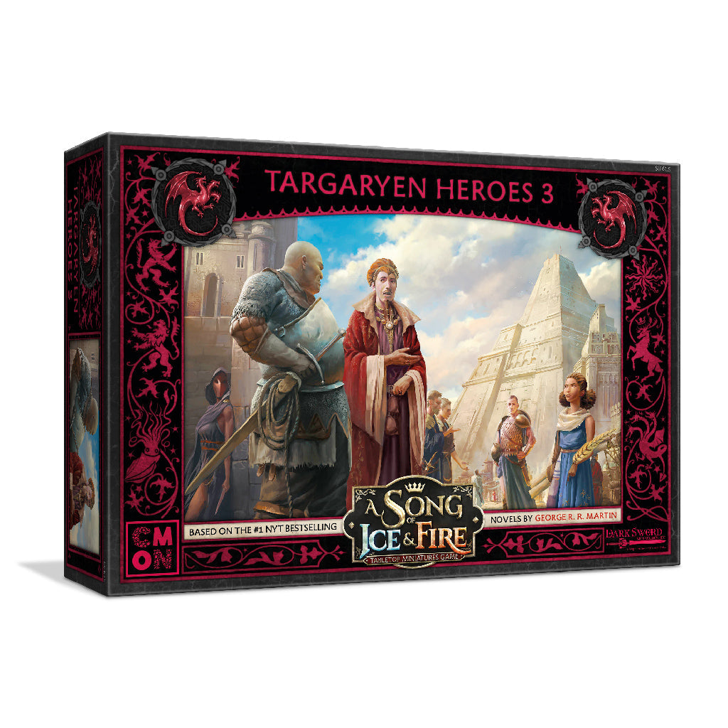 A Song of Ice & Fire Tabletop Miniatures Game Targaryen Heroes Set III - Board Game Chiến Thuật - CMON