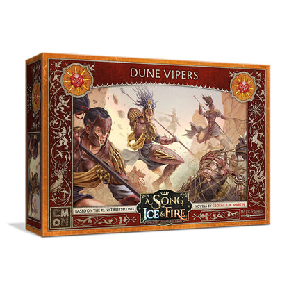 A Song of Ice & Fire Tabletop Miniatures Game Dune Vipers Unit Box - Mô Hình Sa Bàn Chiến Thuật - CMON