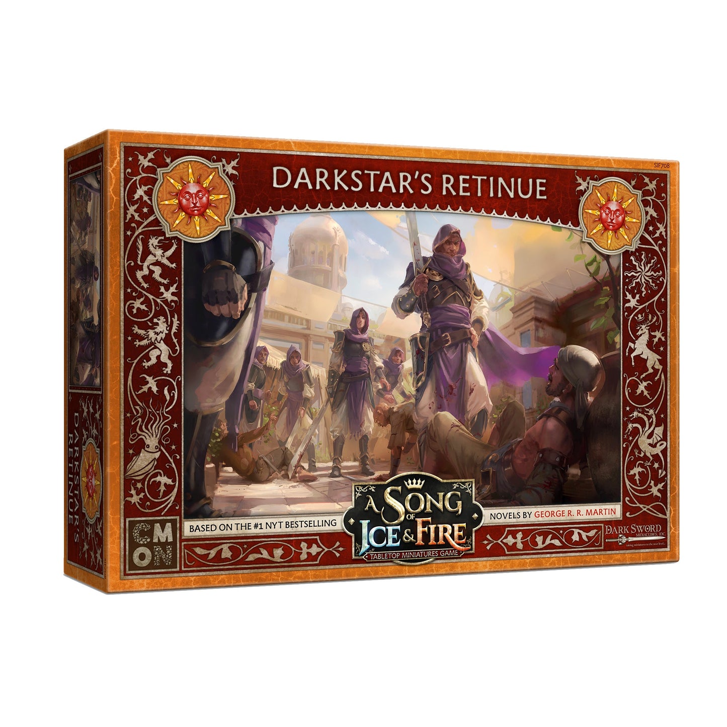 A Song of Ice and Fire: Darkstar Retinue UNIT BOX - Board Game Chiến Thuật Nhà Martell - CMON - Hình ảnh sản phẩm