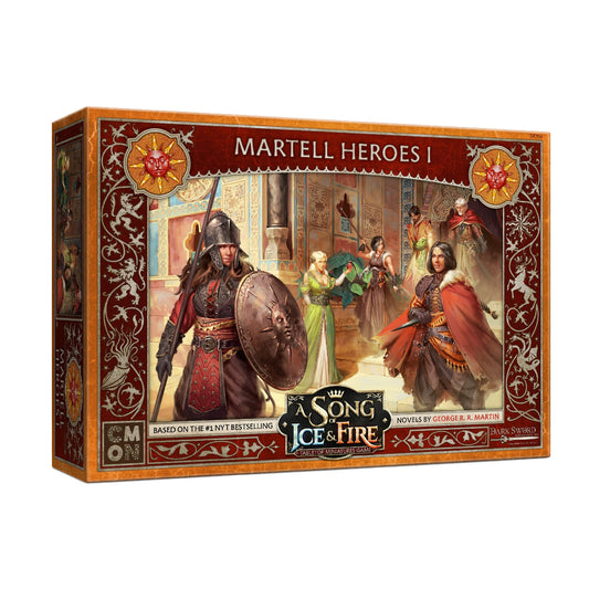 A Song of Ice & Fire Tabletop Miniatures Game - Martell Heroes 1 - Bộ Mô Hình Chiến Thuật CMON