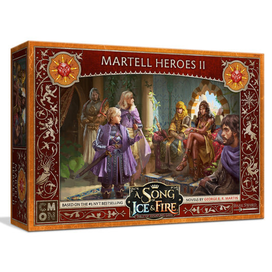 A Song of Ice & Fire Tabletop Miniatures Game - Martell Heroes 2 - Board Game Chiến Thuật - CMON