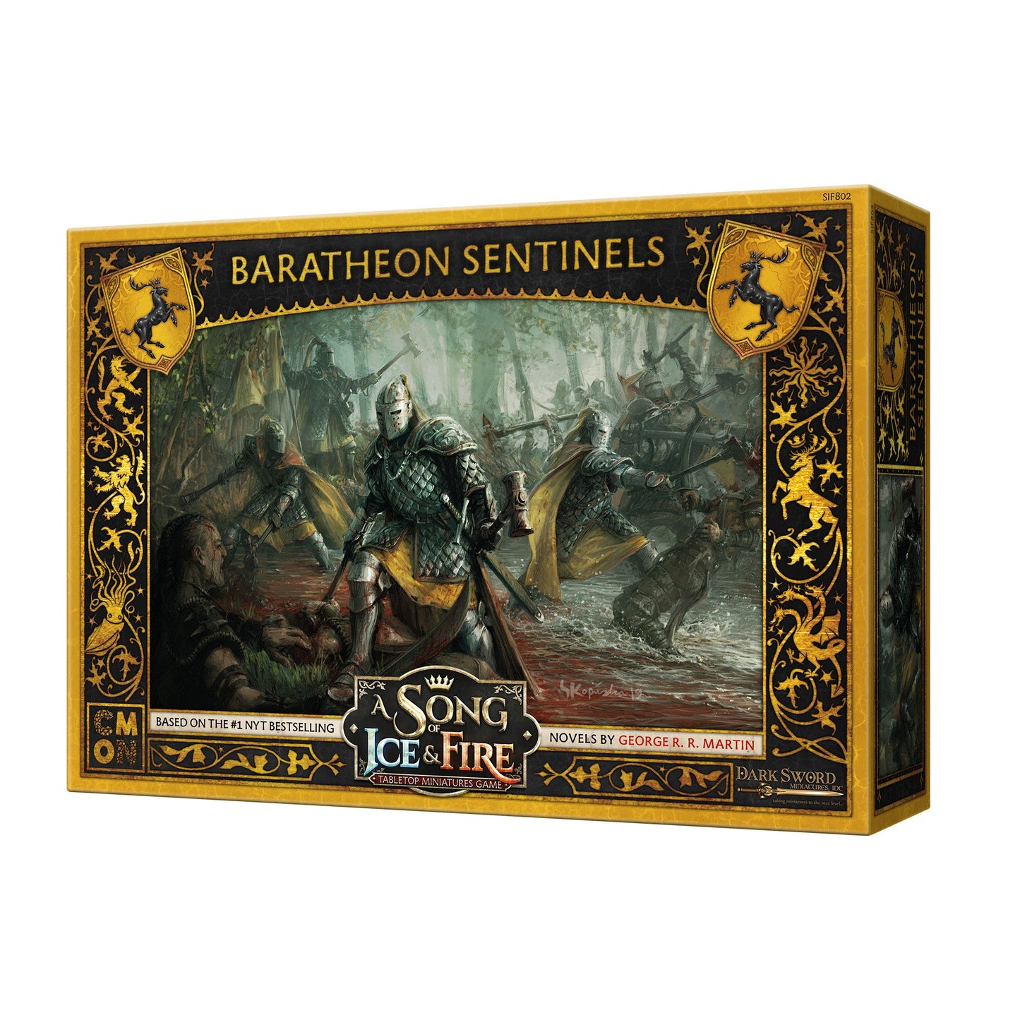 A Song of Ice & Fire Tabletop Miniatures Game Baratheon Sentinels - Bộ Mô Hình Chiến Thuật - CMON