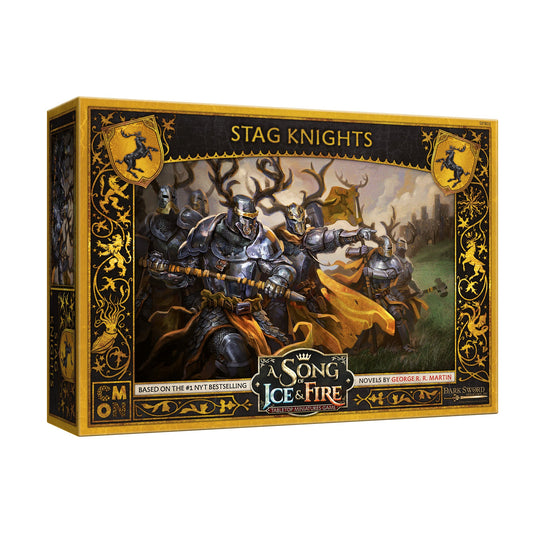 A Song of Ice & Fire Tabletop Miniatures Game Baratheon Stag Knights