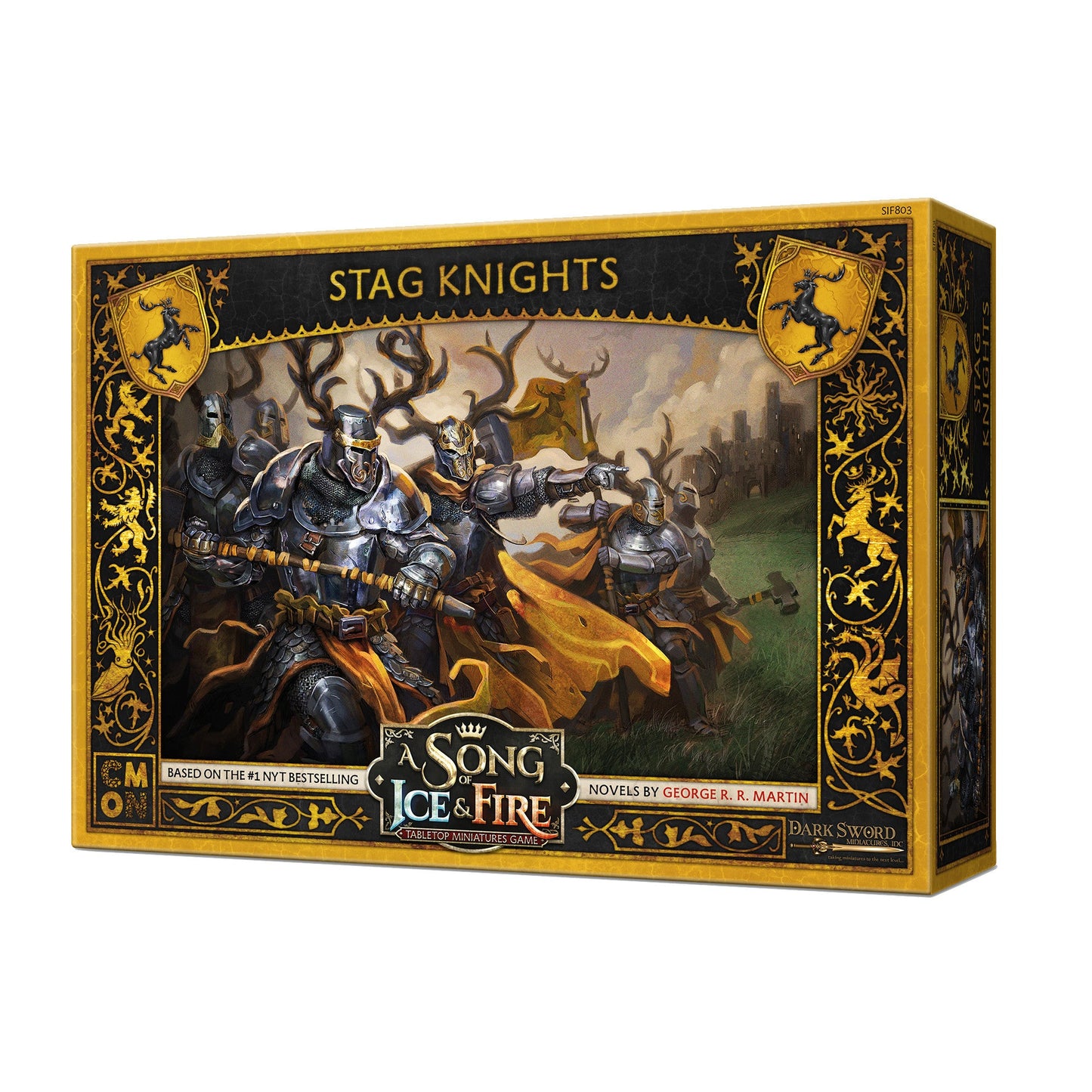 A Song of Ice & Fire Tabletop Miniatures Game Baratheon Stag Knights