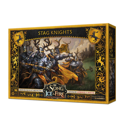 A Song of Ice & Fire Tabletop Miniatures Game Baratheon Stag Knights