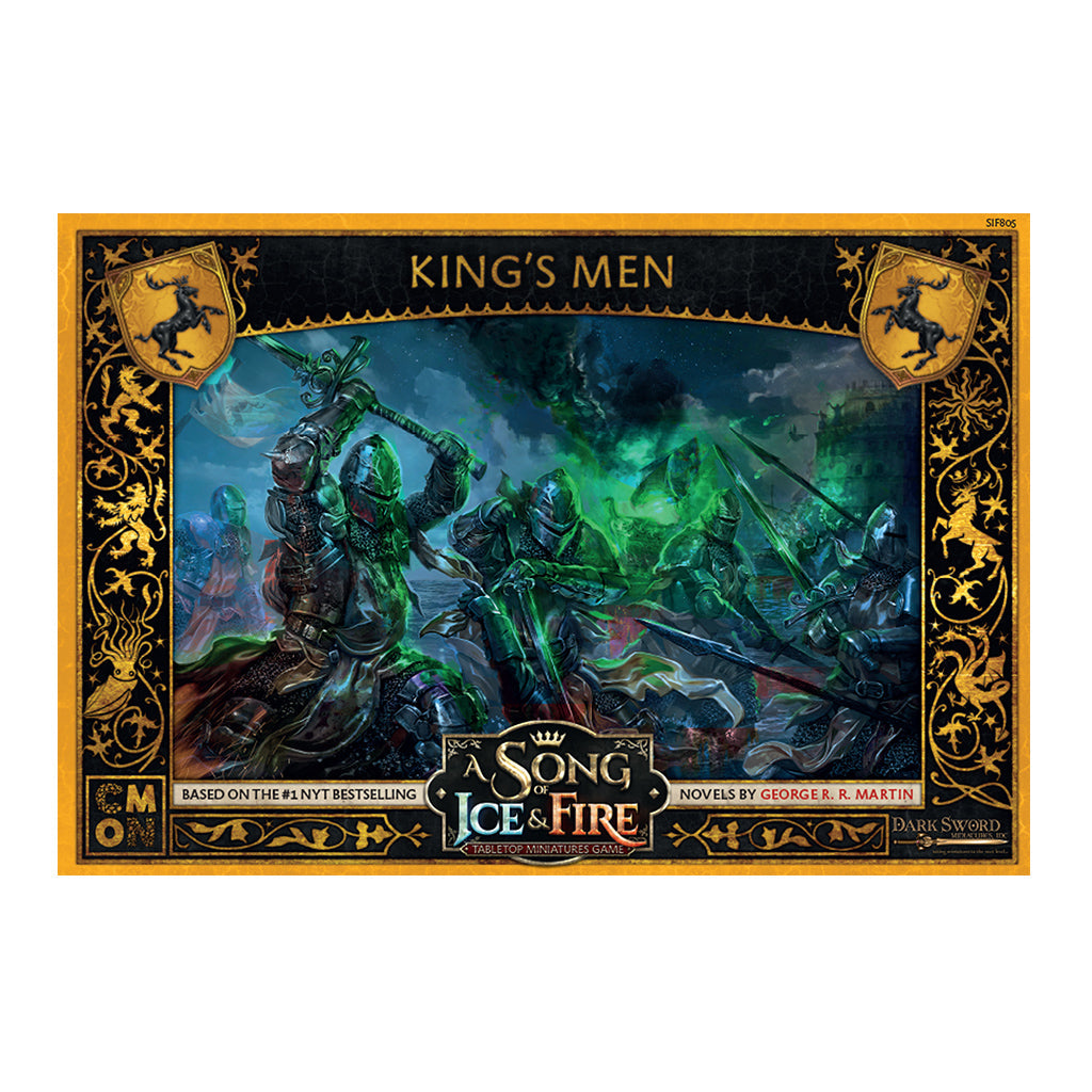 A Song of Ice & Fire Tabletop Miniatures Game King's Men Unit Box - Bộ mô hình chiến thuật - CMON