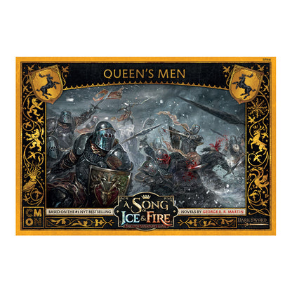 A Song of Ice & Fire Tabletop Miniatures Game Queen's Men Unit Box - Bộ Mở Rộng Board Game Chiến Thuật CMON