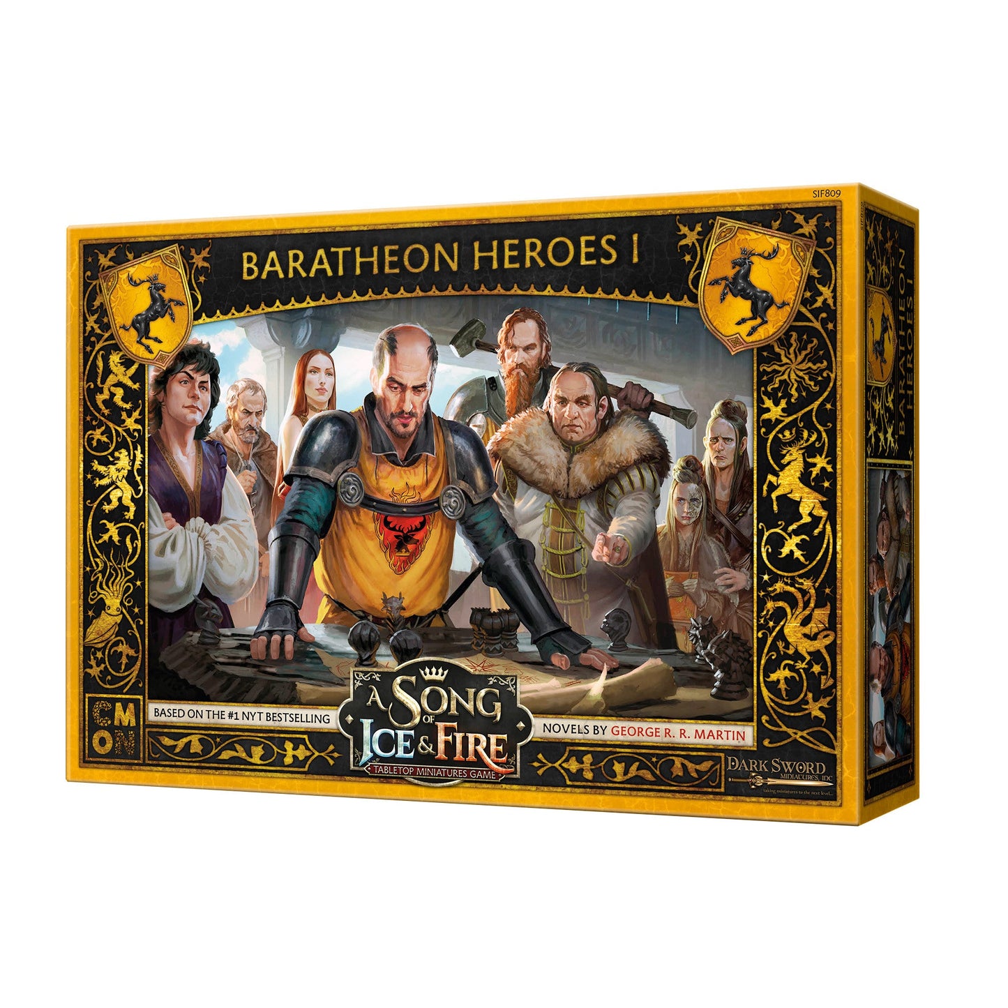 A Song of Ice & Fire Tabletop Miniatures Game Baratheon Heroes Set I - Trò chơi mô hình chiến thuật CMON
