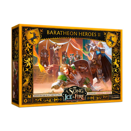 A Song of Ice & Fire Tabletop Miniatures Game Baratheon Heroes Set II - Bộ Mô Hình Chiến Thuật - CMON