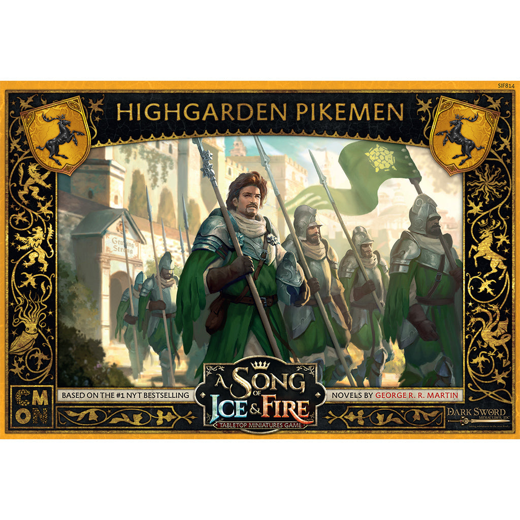 A Song of Ice & Fire Tabletop Miniatures Game Highgarden Pikemen - Board Game Chiến Thuật - CMON