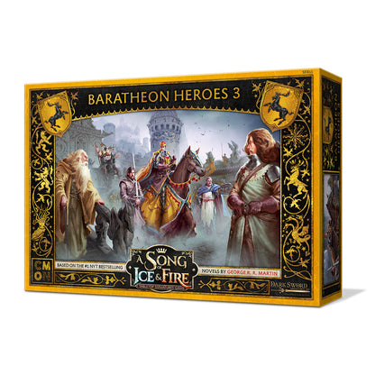 A Song of Ice & Fire Tabletop Miniatures Game Baratheon Heroes Set III - Bộ Mở Rộng Game Sa Bàn - CMON