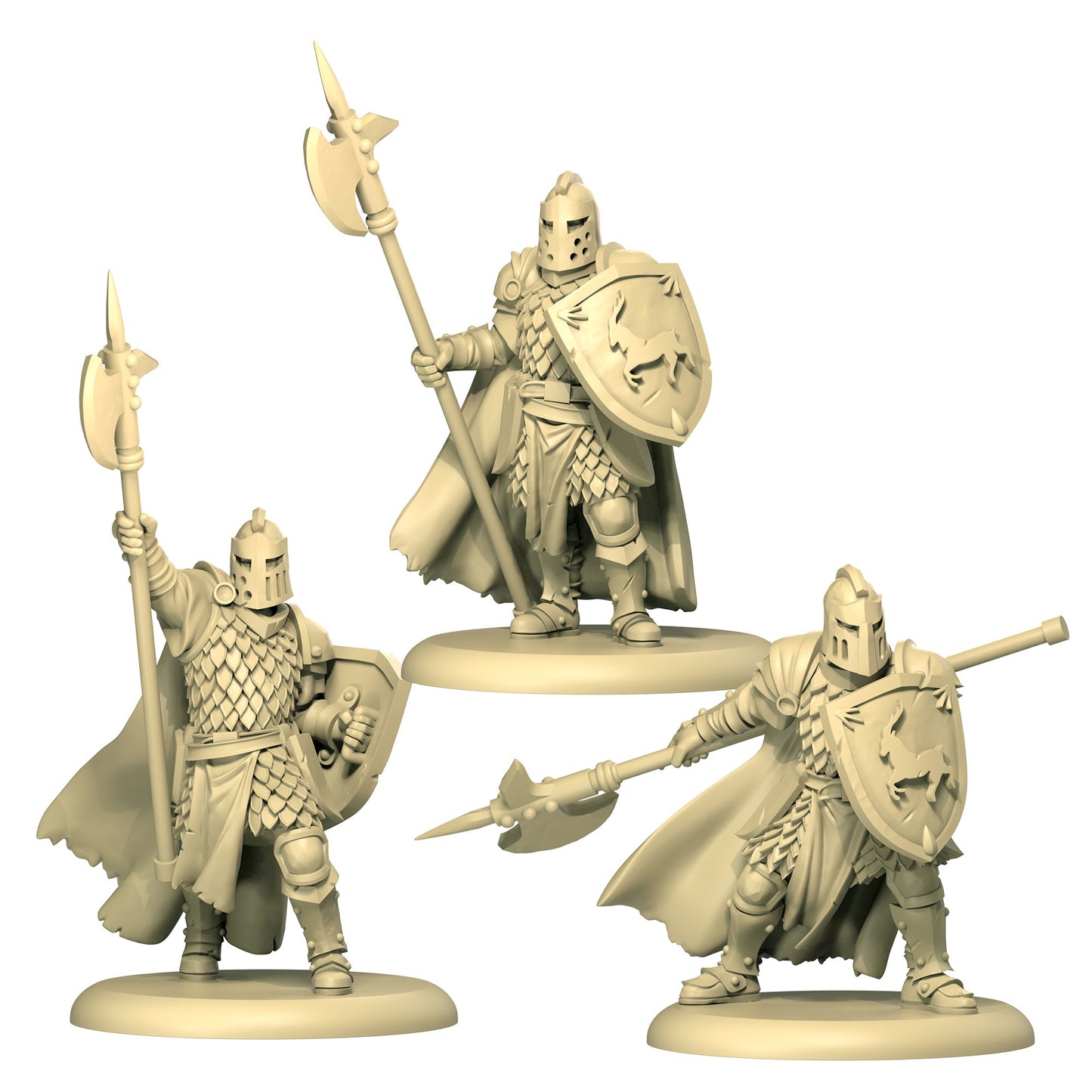 A Song of Ice & Fire Miniatures Game Baratheon Halberdiers UNIT BOX - Board Game Chiến Thuật - CMON