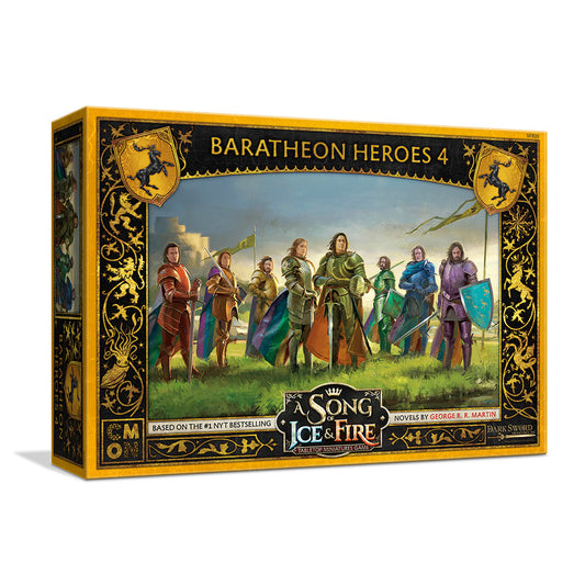 A Song of Ice & Fire Tabletop Miniatures Baratheon Heroes Set IV - Board Game Chiến Thuật - CMON