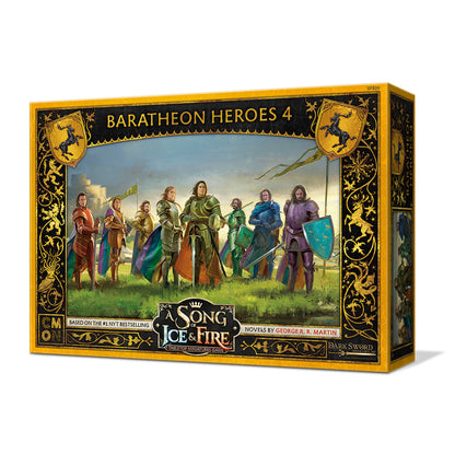 A Song of Ice & Fire Tabletop Miniatures Baratheon Heroes Set IV - Board Game Chiến Thuật - CMON