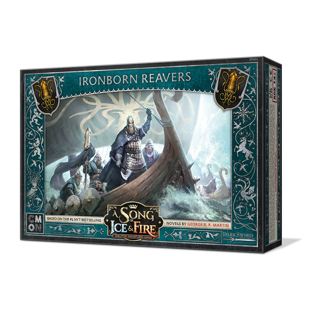 A Song of Ice & Fire Tabletop Miniatures Game - Ironborn Reavers - Mô Hình Chiến Thuật Sa Bàn - CMON