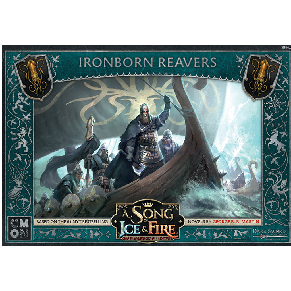 A Song of Ice & Fire Tabletop Miniatures Game - Ironborn Reavers - Mô Hình Chiến Thuật Sa Bàn - CMON