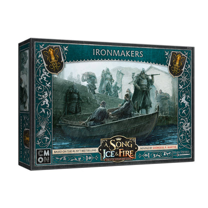 A Song of Ice & Fire Tabletop Miniatures Game Ironmakers Unit Box - Bộ Mô Hình Chiến Thuật Nhà Greyjoy - CMON