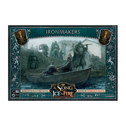 A Song of Ice & Fire Tabletop Miniatures Game Ironmakers Unit Box - Bộ Mô Hình Chiến Thuật Nhà Greyjoy - CMON