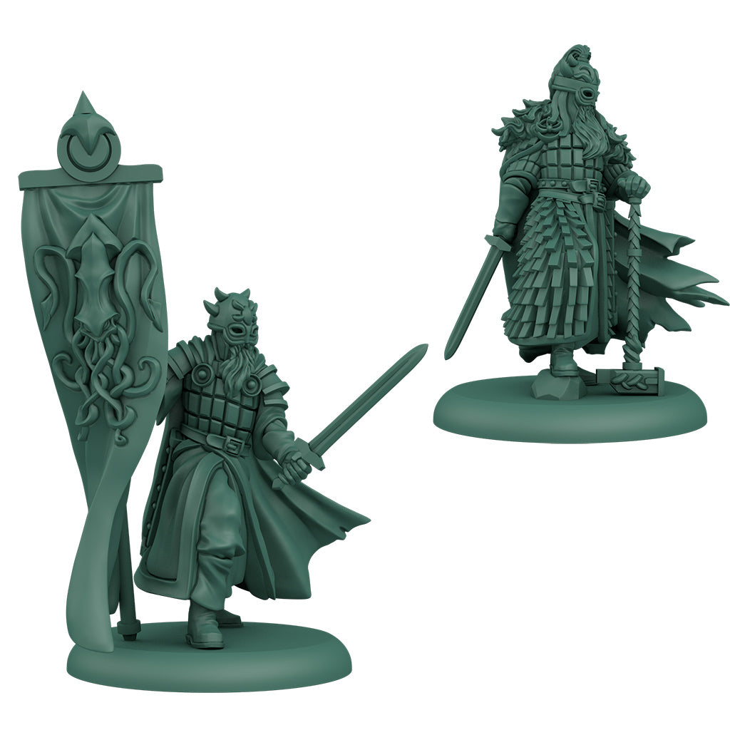 A Song of Ice & Fire Tabletop Miniatures Game Ironmakers Unit Box - Bộ Mô Hình Chiến Thuật Nhà Greyjoy - CMON